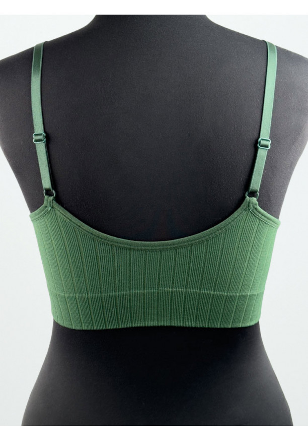 EVELANE GREEN COMFY TSHIRT BRA